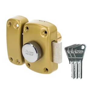 verrou bouton avec cles vachette