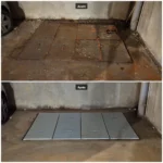 Remplacement d’une trappe de visite vétuste et corrodée.